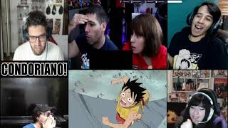 Luffy vs Garp Reaccion  One Piece Episodio 479 Reaction Mashup [upl. by Ludwig]