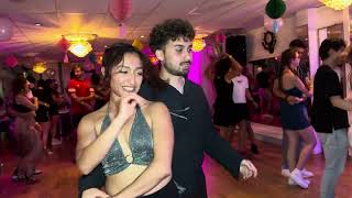 Fari amp Paola Bachata Class at the Bachata Nights Montreal on June 18 2024 [upl. by Ednarb]