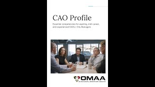 CAO Profile Competency 3  Adjusts to Ambiguity [upl. by Nanci]