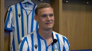 Svante Ingelsson on joining Sheffield Wednesday [upl. by Lishe]