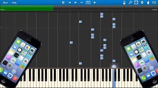 iPHONE RINGTONES IN SYNTHESIA [upl. by Edithe]