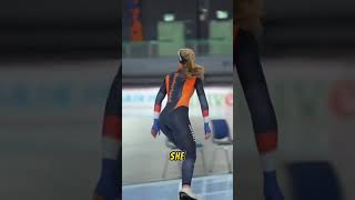 Jutta Leerdam the beautiful female Athletes Dutch speedskater [upl. by Gottfried]