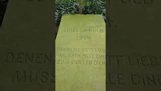 Wer war Luise Lippold Hildesheim 1914 Alter Johannisfriedhof Gedenkstein oder Grab [upl. by Sandie]