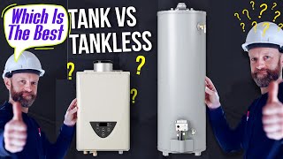 Which Is The Best ❓ Bradford White Tanked Vs Rinnai Tankless Water Heater Comparison [upl. by Vladamir221]