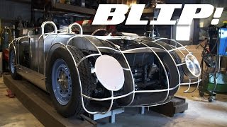 Heres How You Bend Flat Metal Into A Lovely Car  BLIP [upl. by Dnomad]