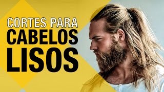 Cortes para cabelos lisos masculinos [upl. by Coffee807]