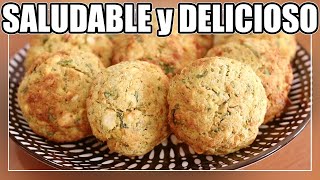 Cena DELICIOSA y SALUDABLE  FALAFEL sin FREIR [upl. by Einner]