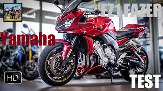 Yamaha FZ1 Fazer TEST  Ein klassischer Sporttourer mit R1 Motor [upl. by Karwan]