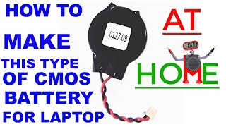 TIME DATE ERROR DELL LAPTOP  MAKE CMOS BATTERY [upl. by Eiraminot326]