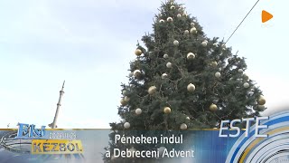 Pénteken indul a Debreceni Advent [upl. by Hahsi991]