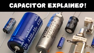 What is a Capacitor Capacitor explained [upl. by Ahsena]