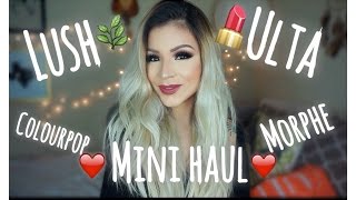 MINI HAUL LUSH ULTA TARGET amp MORE  MINDY MARIE [upl. by Yanej]