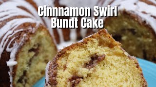 Cinnamon Swirl Bundt Cake  Easy Bundt Cake Recipe  MOLCS Easy Recipes [upl. by Eanal508]