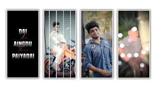 Insta New Trending Tamil Song Video Editing In Alight Motion Instagram Trending Video Editing [upl. by Maggee]