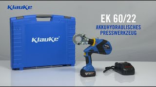 EK 6022 Akkuhydraulisches Presswerkzeug 6  300 mm² [upl. by Yessac]