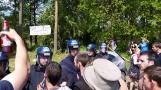 Norfolk Free Party Shut Down By Norfolk Police 1718th May 2014 [upl. by Ankney880]