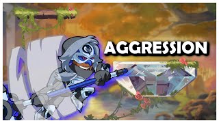 How To Play Aggressive in Brawlhalla Brawlhalla Stream Highlights [upl. by Doownel222]