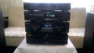 Sony TCWE475 Double Cassette Deck [upl. by Ahcsim392]