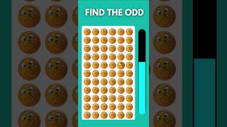 HOW GOOD ARE YOUR EYES  Part 36  Find The Odd Emoji Out emoji puzzleplay [upl. by Tryck]