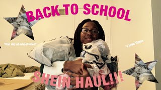 BACK TO SCHOOL SHEIN HAUL I’m excited [upl. by Harrod866]