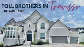 Toll Brothers  Travisso  Sandhaven  6584 SF  5 Bedroom  55 Bath  Austin  Leander TX [upl. by Ecinnej]