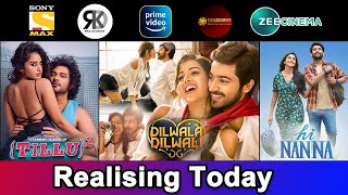 4 New South Hindi Dubbed Movies Releasing Today  DJ Tillu 2 Hi Nanna Sukhibhava 3rd January 2024 [upl. by Aitel984]