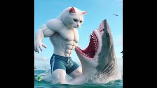 Iron Cat vs Shark [upl. by Anialahs754]