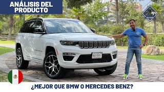 Jeep Grand Cherokee 4xe PHEV 2023  Análisis del producto  Daniel Chavarría [upl. by Noffihc]