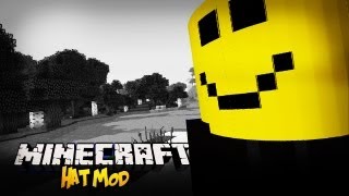 Minecraft Mody  CZAPKI W MINECRAFCIE77 CZAPEK  The Hats Mod 151 Multiplayer [upl. by Neztnaj235]