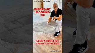 Your Floors Need This First Important DIY Flooring Installation Tip shorts diy lvp [upl. by Chrisoula]