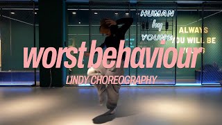 kwn  worst behaviour  HY dance studio  LINDY choreography [upl. by Nomolos514]