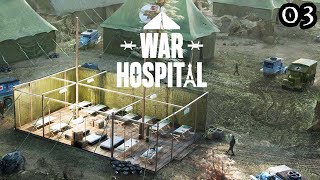 WORLD EXPLORATION  War Hospital  Managing Hospital During War  FULL GAME Strategy Simulation 03 [upl. by Ettennyl770]