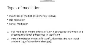 Mediation Analysis Theory Assumptions and Plugin Part 1 [upl. by Chase]