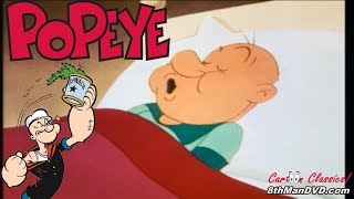 POPEYE THE SAILOR MAN Shuteye Popeye 1952 Remastered HD 1080p  Seymour Kneitel Jack Mercer [upl. by Halle]