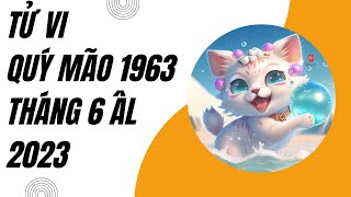 Tử vi tuổi quý mão 1963 tháng 6 âm lịch 2023 [upl. by Aizatsana]