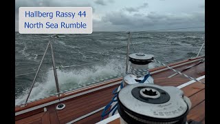 Hallberg Rassy 44 Sailing the Baltic to North Sea the North Sea rumbles Sailing Breezy Ep 6 4K [upl. by Rehpretsirhc]