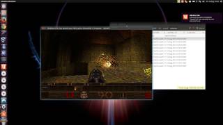 How to use Darkplaces Engine with Quake 1 in Linux [upl. by Mure]