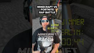 Minecraft Vs Fortnite Rap Battle shorts [upl. by Lozar]