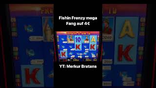 Fishin Frenzy Mega Fang auf 4€ Spielothek Spielhalle Merkur Magie Casino [upl. by Imeon624]