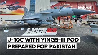 introducing advanced J10c with YINGSIII Pod headed for Pakistan air force  InShort [upl. by Gaulin]