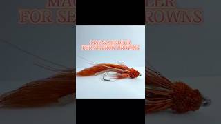 How to Tying Flies for big brown trout  “The Zuddler” [upl. by Goldia]