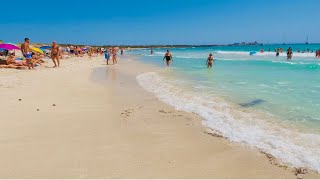 MALLORCA ES TRENC Beach Walk 5K UHD  Mallorca Spain Beach Walk Sa Rapita [upl. by Reo]