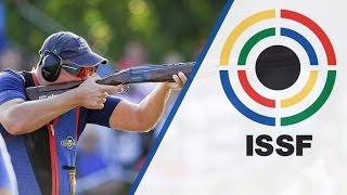 Finals Trap Men  2015 ISSF Shotgun World Championship in Lonato ITA [upl. by Marlena925]