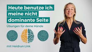 Übungen für die nichtdominante Hand Fingergymnastik im Alltag [upl. by Baptist]