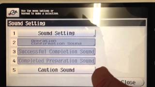 KM C224C754 How to Disable Sound [upl. by Id]