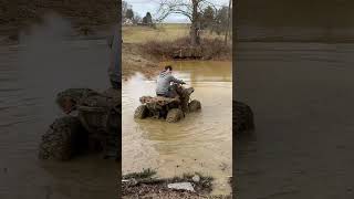 Can am renegade 1000 goes mudding shorts canam renegade 1000cc [upl. by Yasnil939]