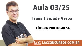 Transitividade Verbal  Língua Portuguesa  0325 [upl. by Mann124]