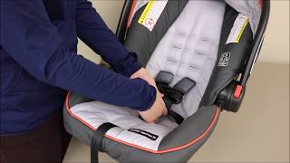 Rethreading the Harness Infant Car Seat [upl. by Ahtiekahs]