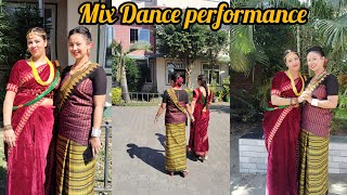 Assamese Nepali remix song  dance performance  Childrens day special [upl. by Clova]