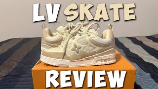 Louis Vuitton Skate Sneaker Review HEAT [upl. by Gerlac391]